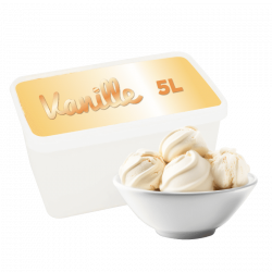 Glace Vanille - 5 Litres