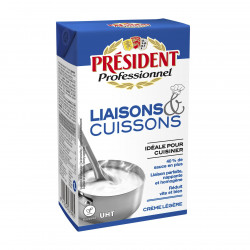 Crème Liquide Liaison & Cuisson President - 1L