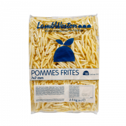 Frites 7 Lamb Weston - 2.5 kg